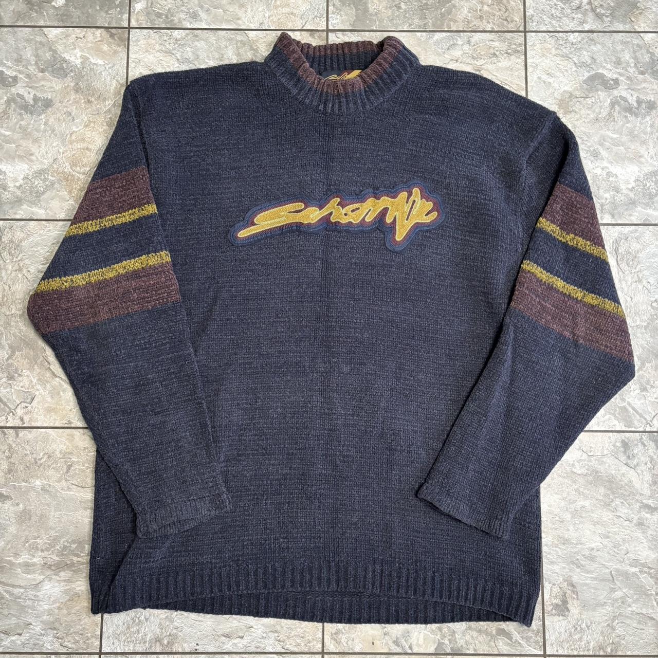 Y2K Schott NYC Sweater Size: L - Depop