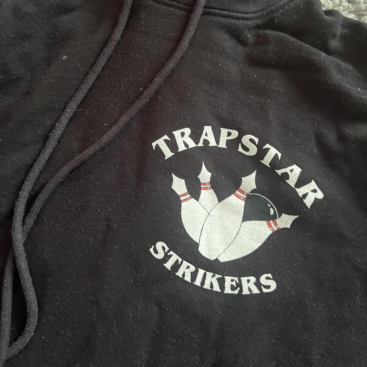 Trapstar strikers hoodie has been worn as seen on... Depop