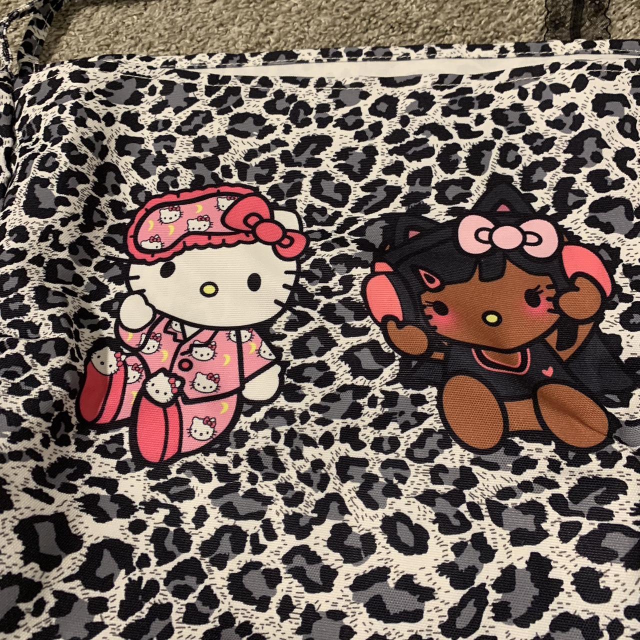 Hello Kitty Cheetah Print Tote Bag NEW... - Depop