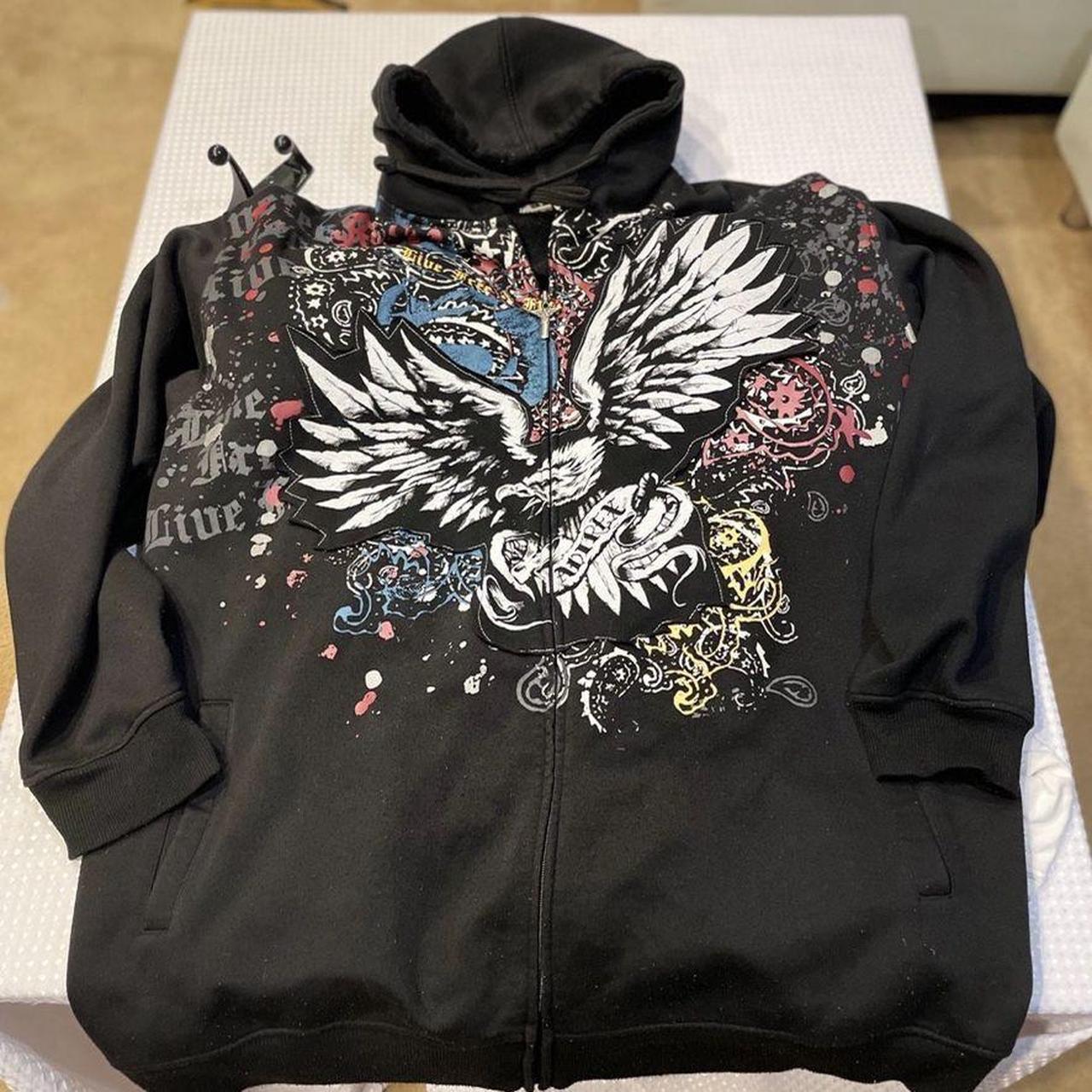 ISO‼️‼️ JESSE PINKMANS AVIREX EAGLE HOODIE... - Depop