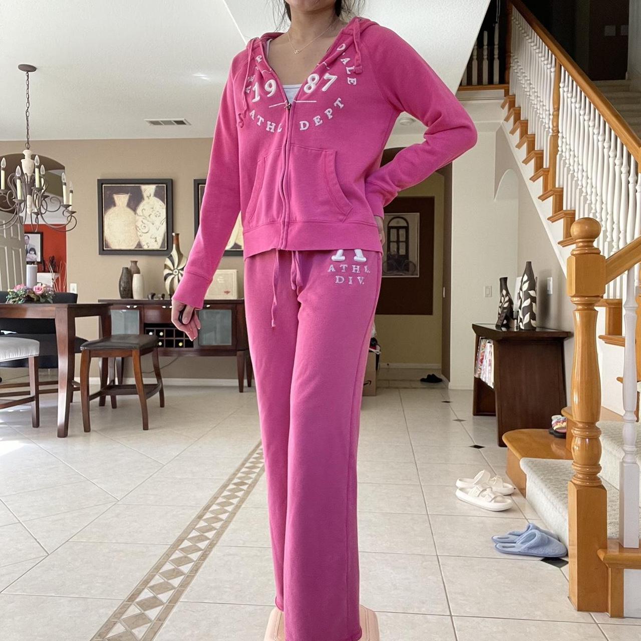 Vintage Y2k Pink Aeropostale Sweat Suit // Depop, 59% OFF