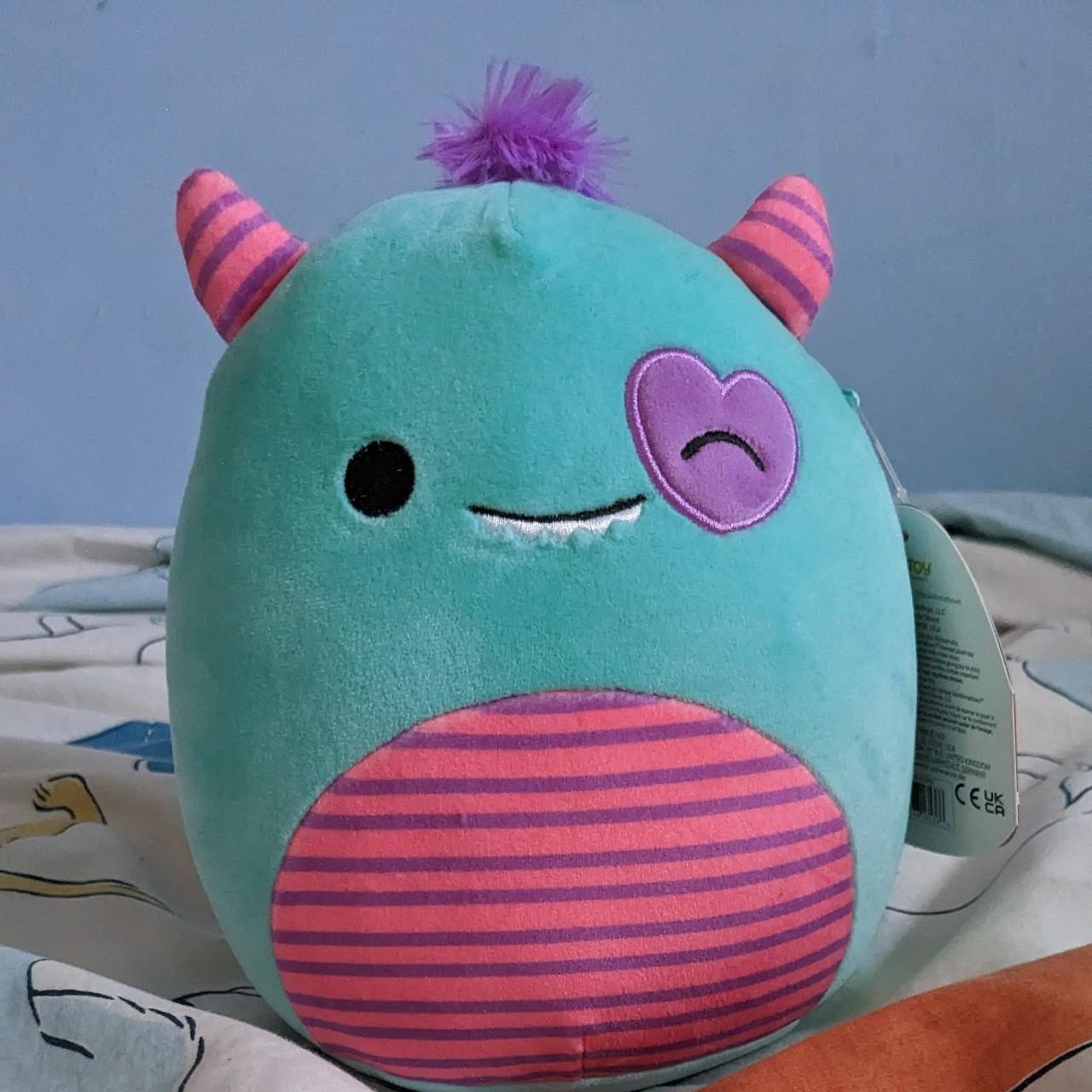 Leon the monster. Valentines Squishmallow. 8" tags... Depop
