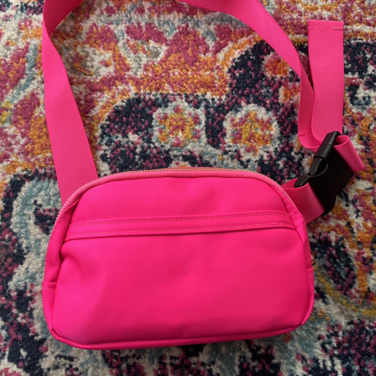 Hot Pink Belt Bag NOT LULULEMON I Don T Know The Depop   P0 