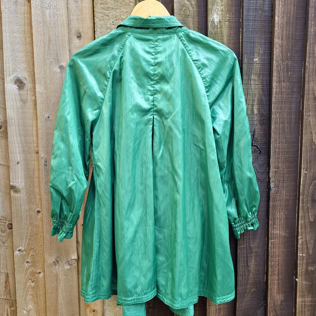Green light weight jacket Depop