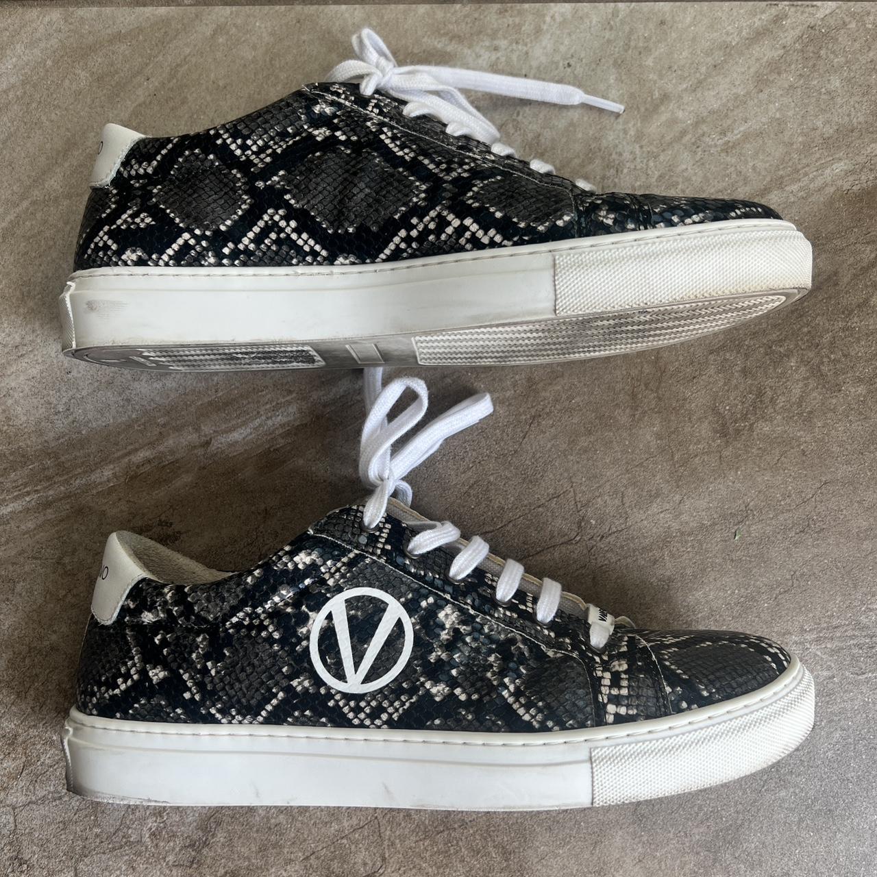 Valentino petra leather sneakers hot sale