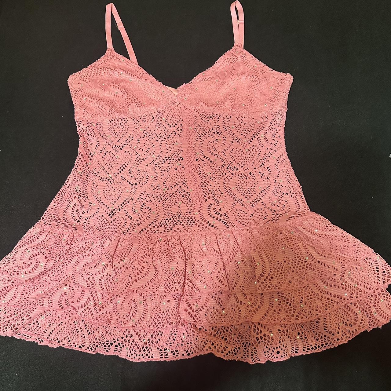 Dolls Kill Women's Pink Dress Depop