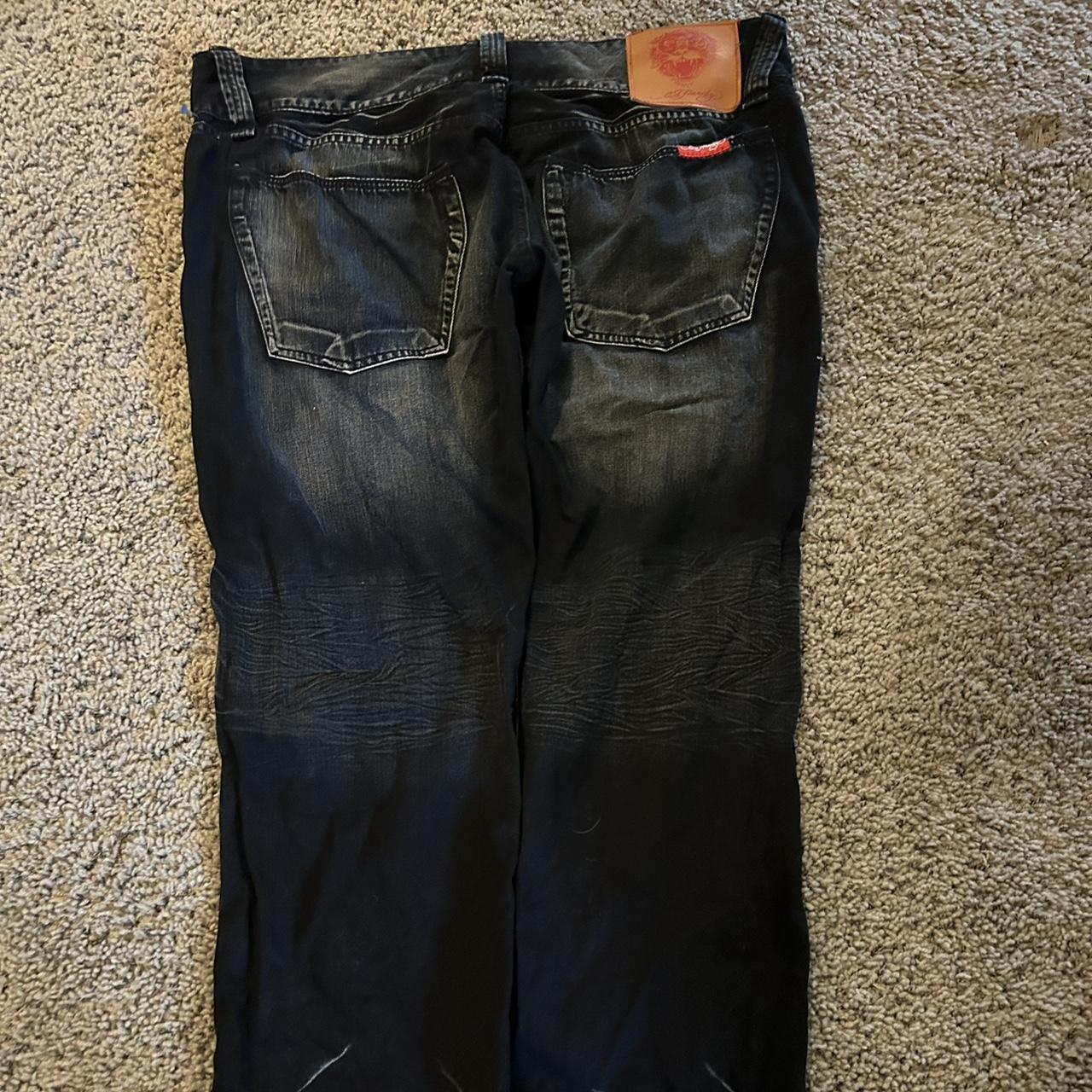 ed hardy baggy jeans - Depop