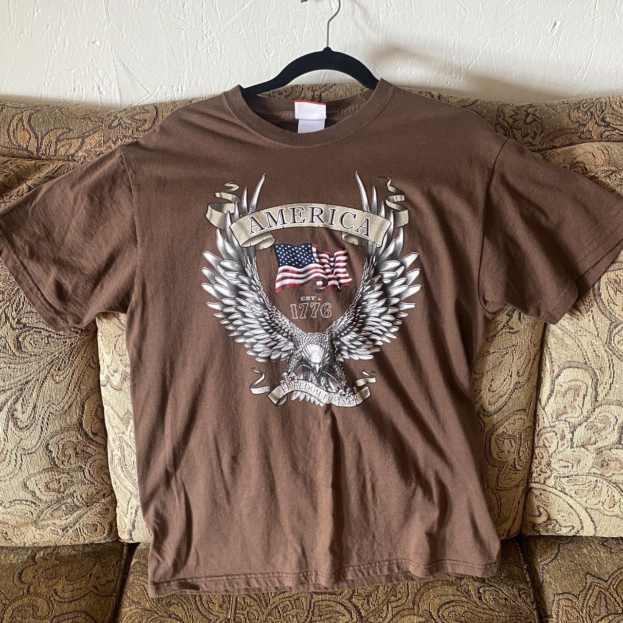 Vintage America T-Shirt - Depop