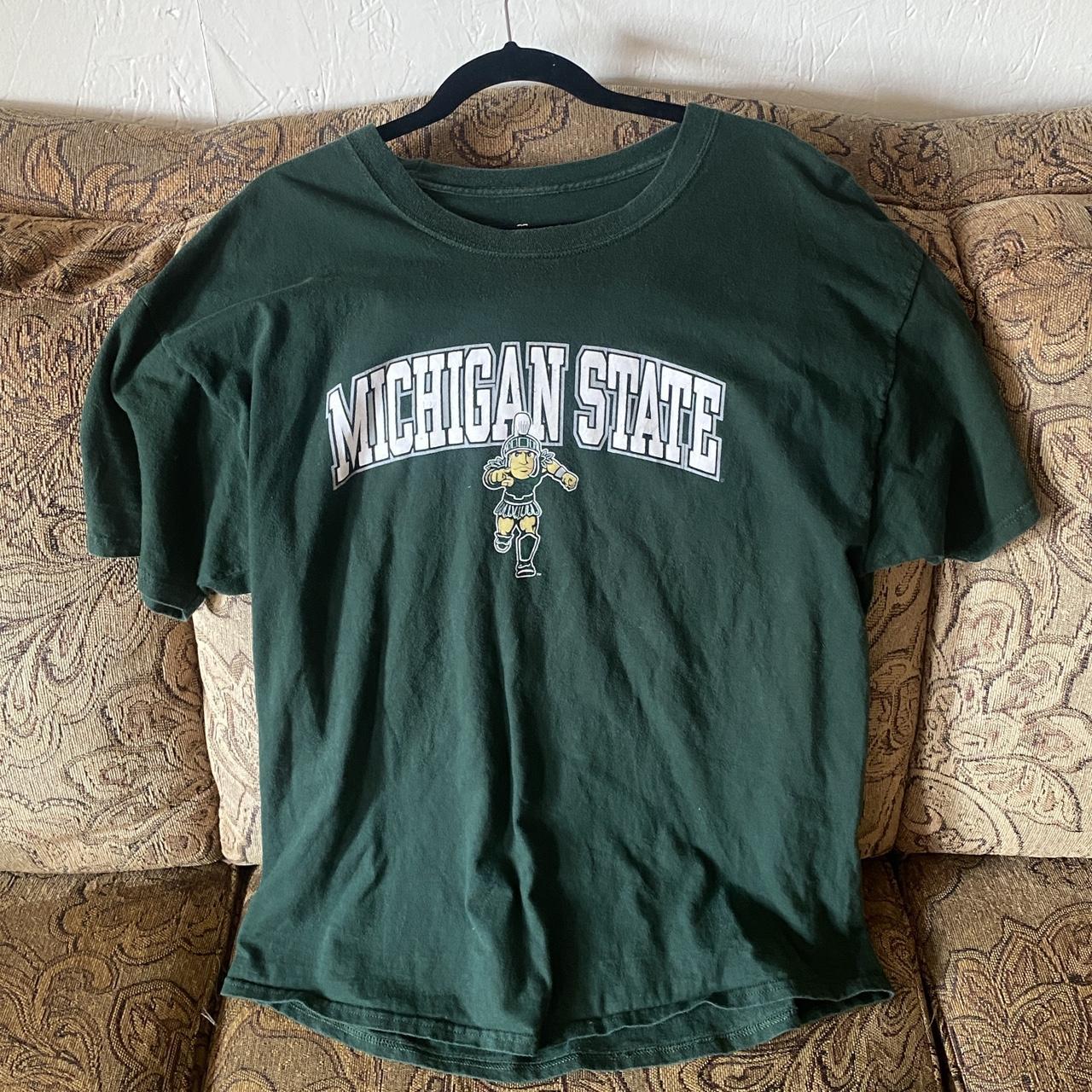 Vintage Michigan State T-Shirt - Depop