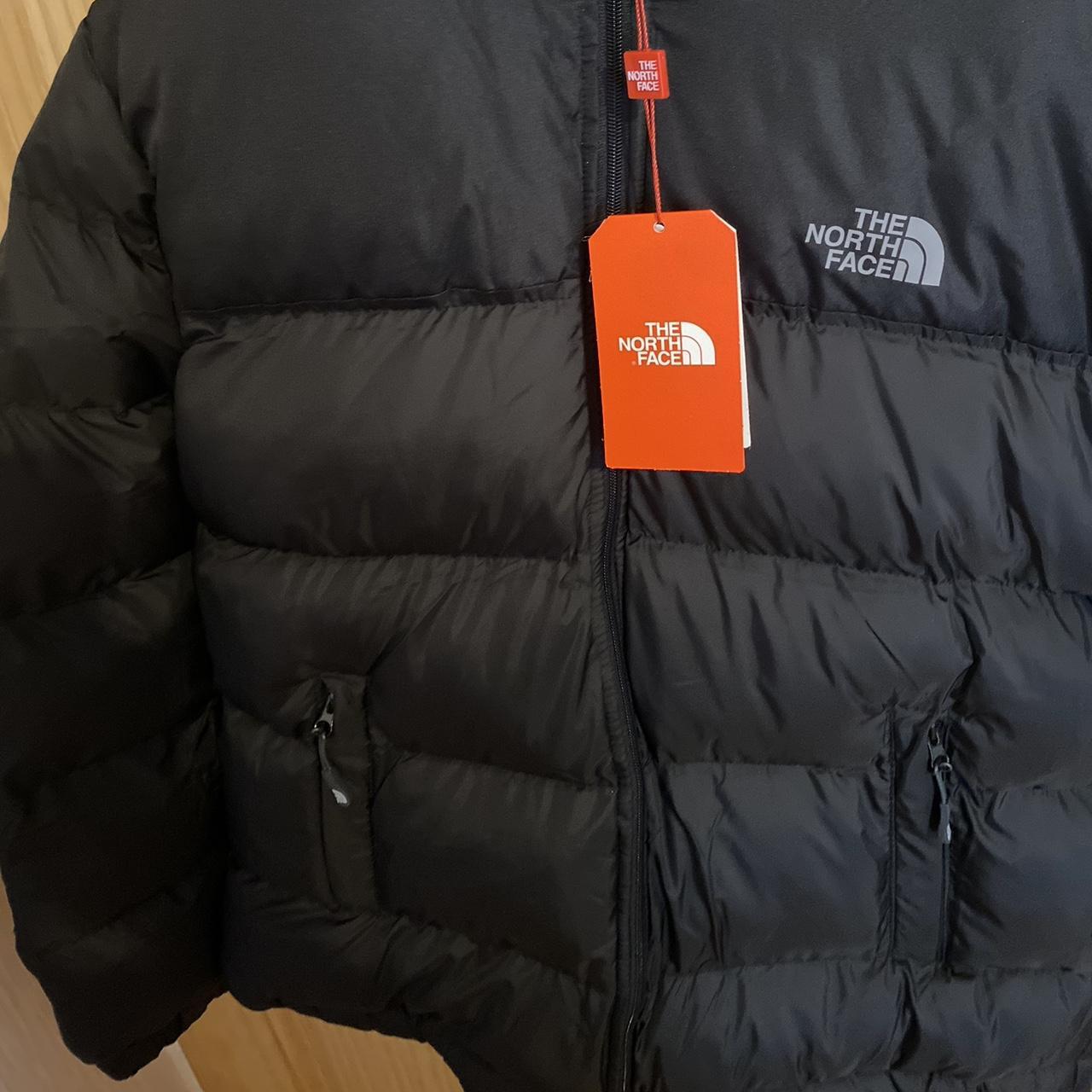 The north face puffer jacket brand new never worn in... Depop