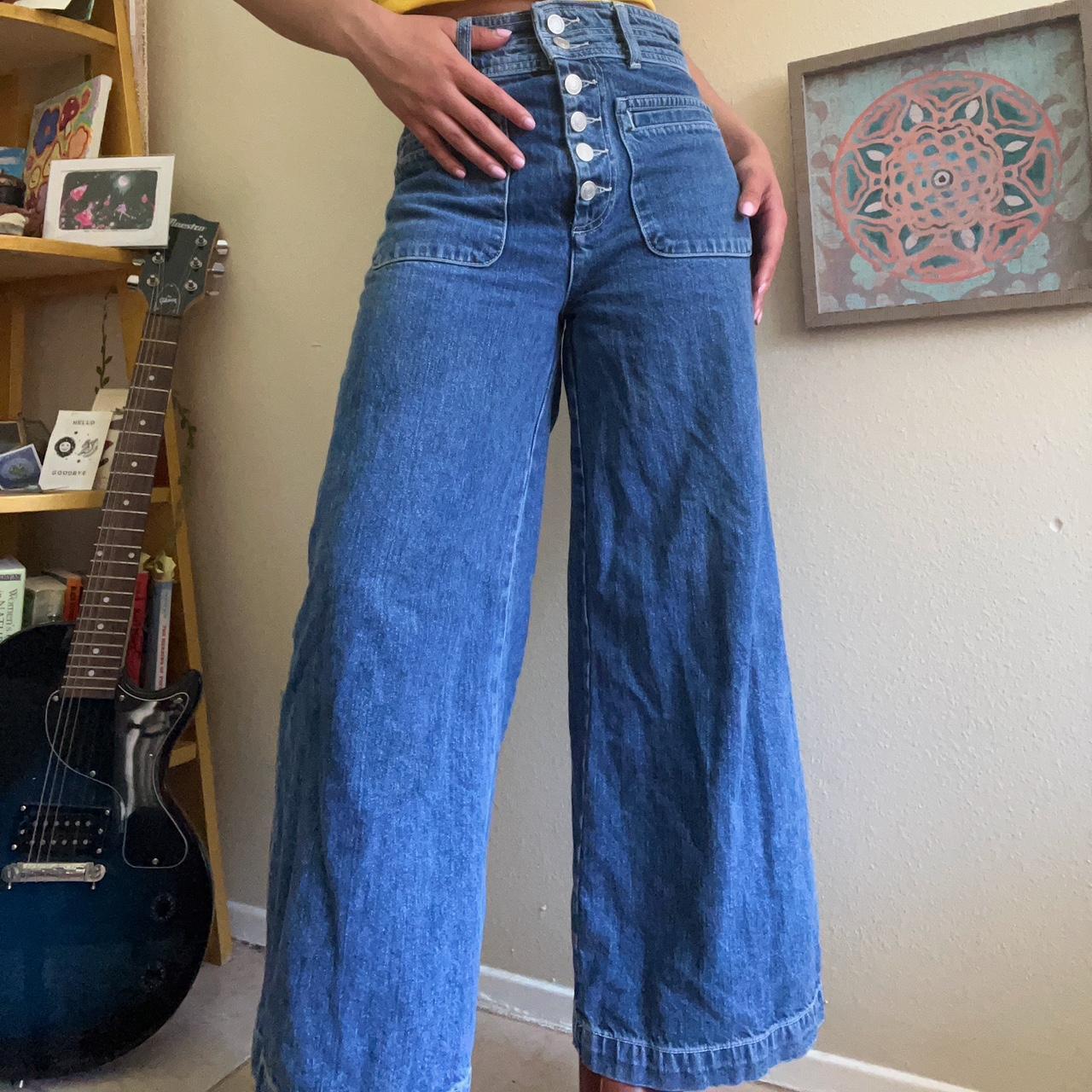 Free People Women's Trousers | Depop