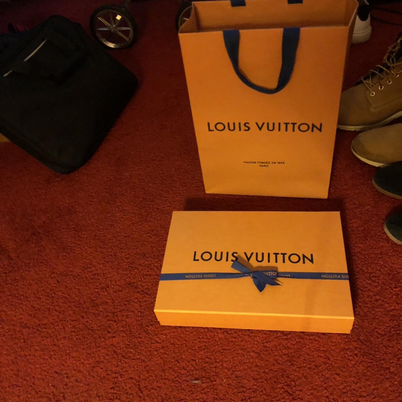 Louis Vuitton Scarf/ New with box and Tags, never... Depop