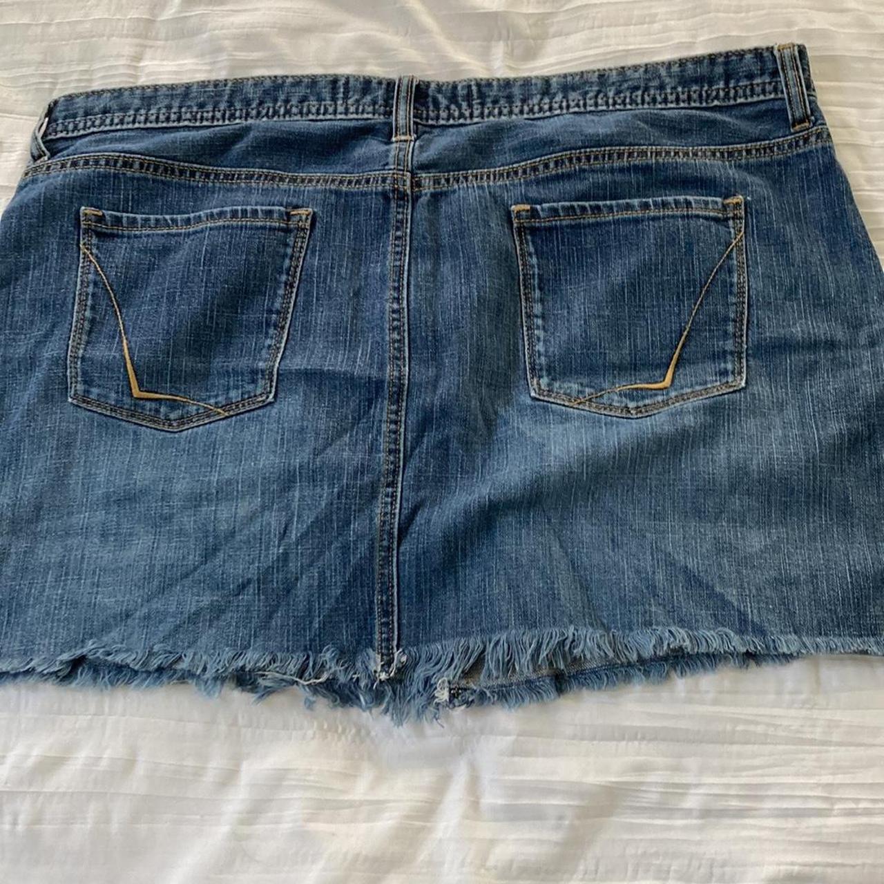 Vintage Ladies denim Gap mini skirt #gap #vintage... - Depop