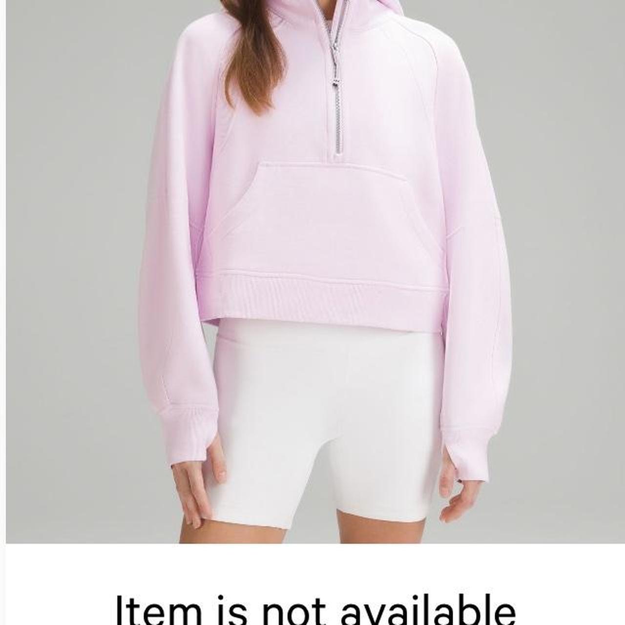 Lululemon scuba cheapest pullover size M/L