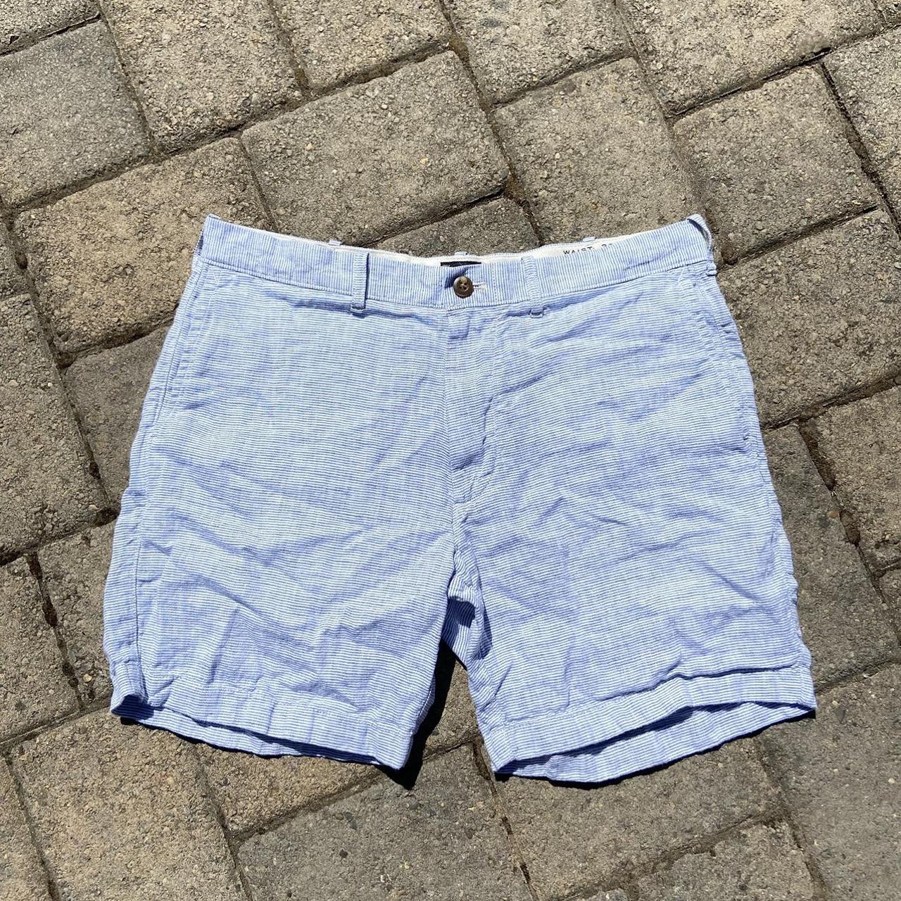 J crew men's linen on sale shorts