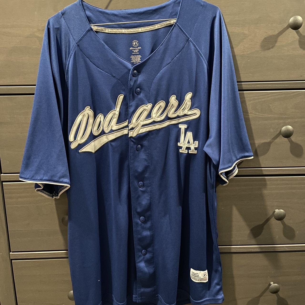 Dodgers Jersey Youth Large All orders ship next - Depop