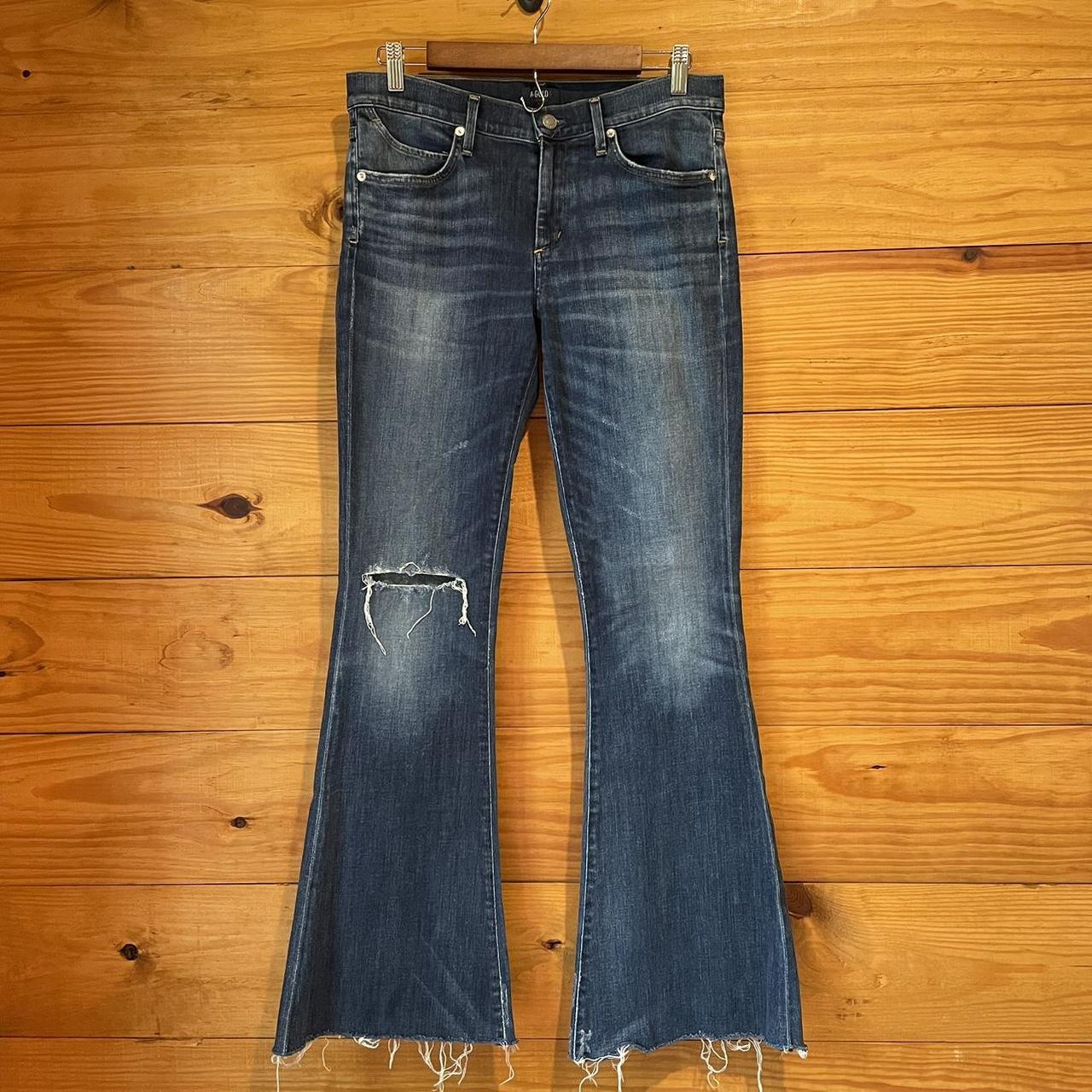 Agolde Madison 70s Flare Jeans in Starwood Depop