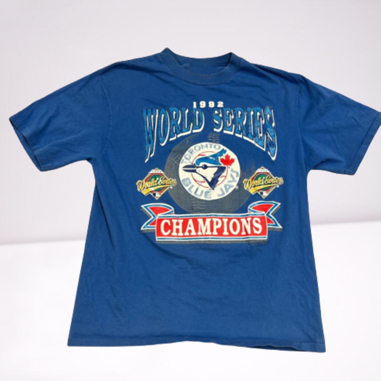 Vintage 90s 1994 Toronto Blue Jays MLB Sports T - Depop