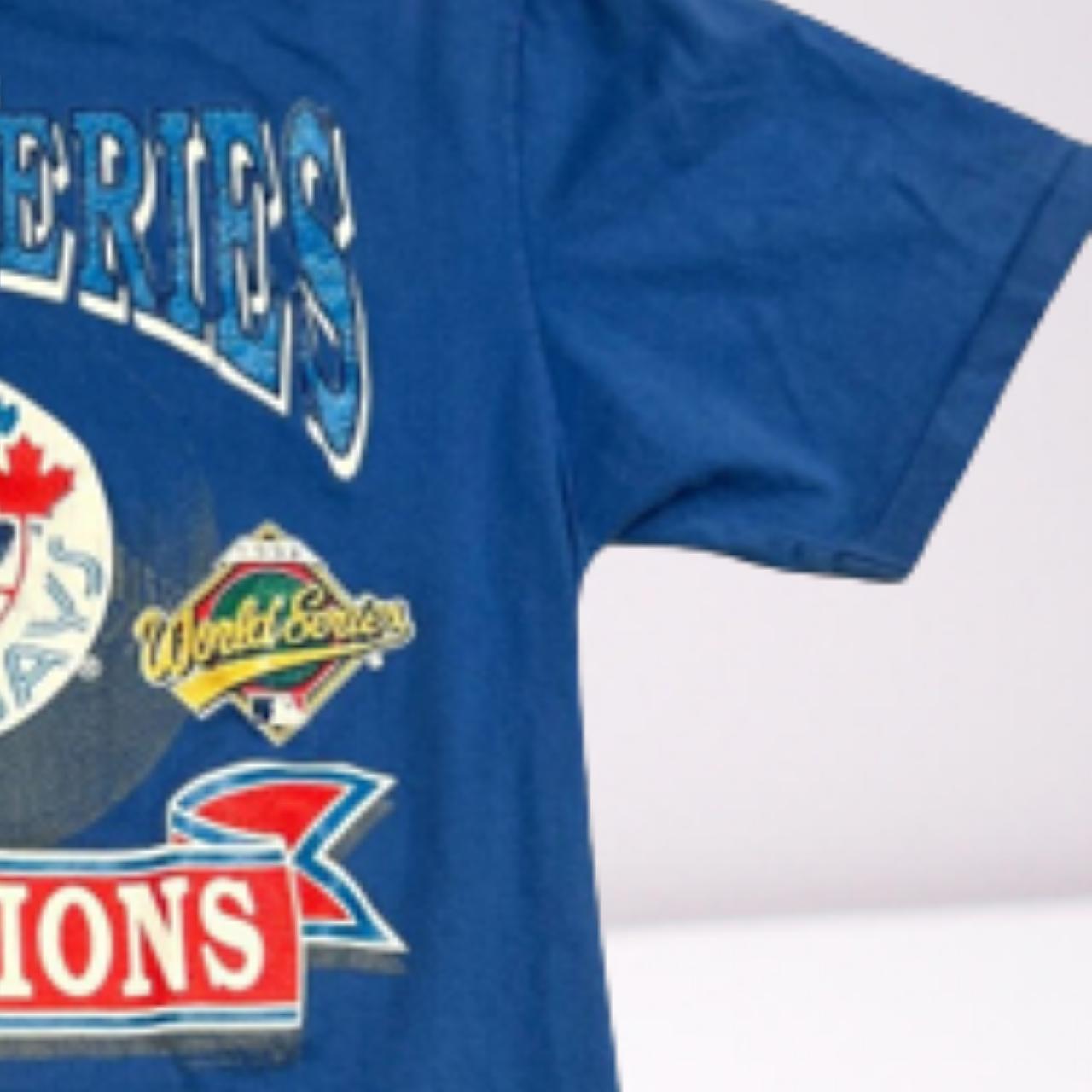 Vintage 90s 1994 Toronto Blue Jays MLB Sports T - Depop