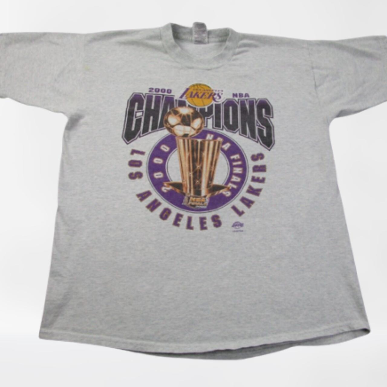 Lakers 2000 championship sales shirt