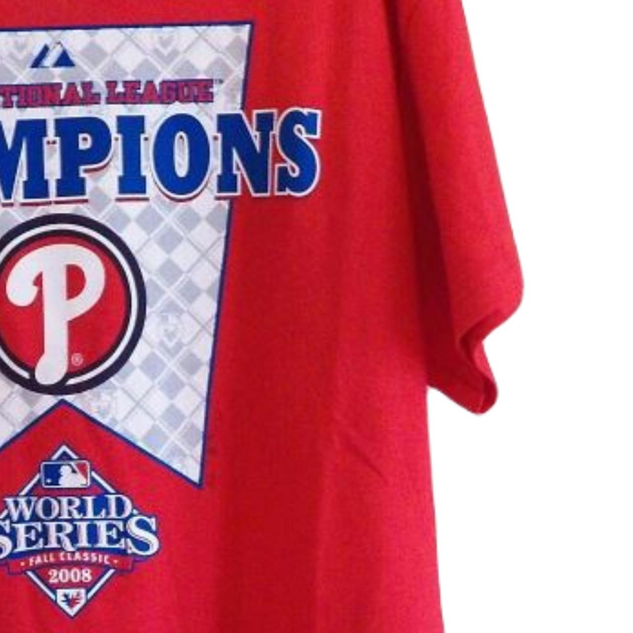 L Blue Philadelphia Phillies 2008 National League - Depop