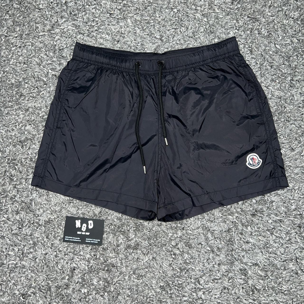 Moncler Swim Shorts Trunks Black ☀️ Sizes Available :... - Depop