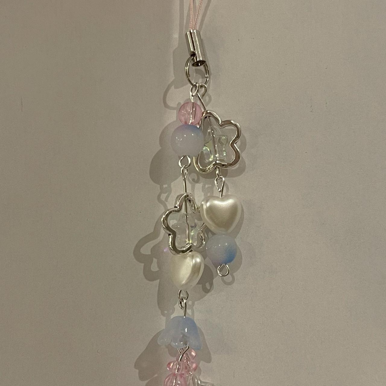 y2k jellyfish phone charm