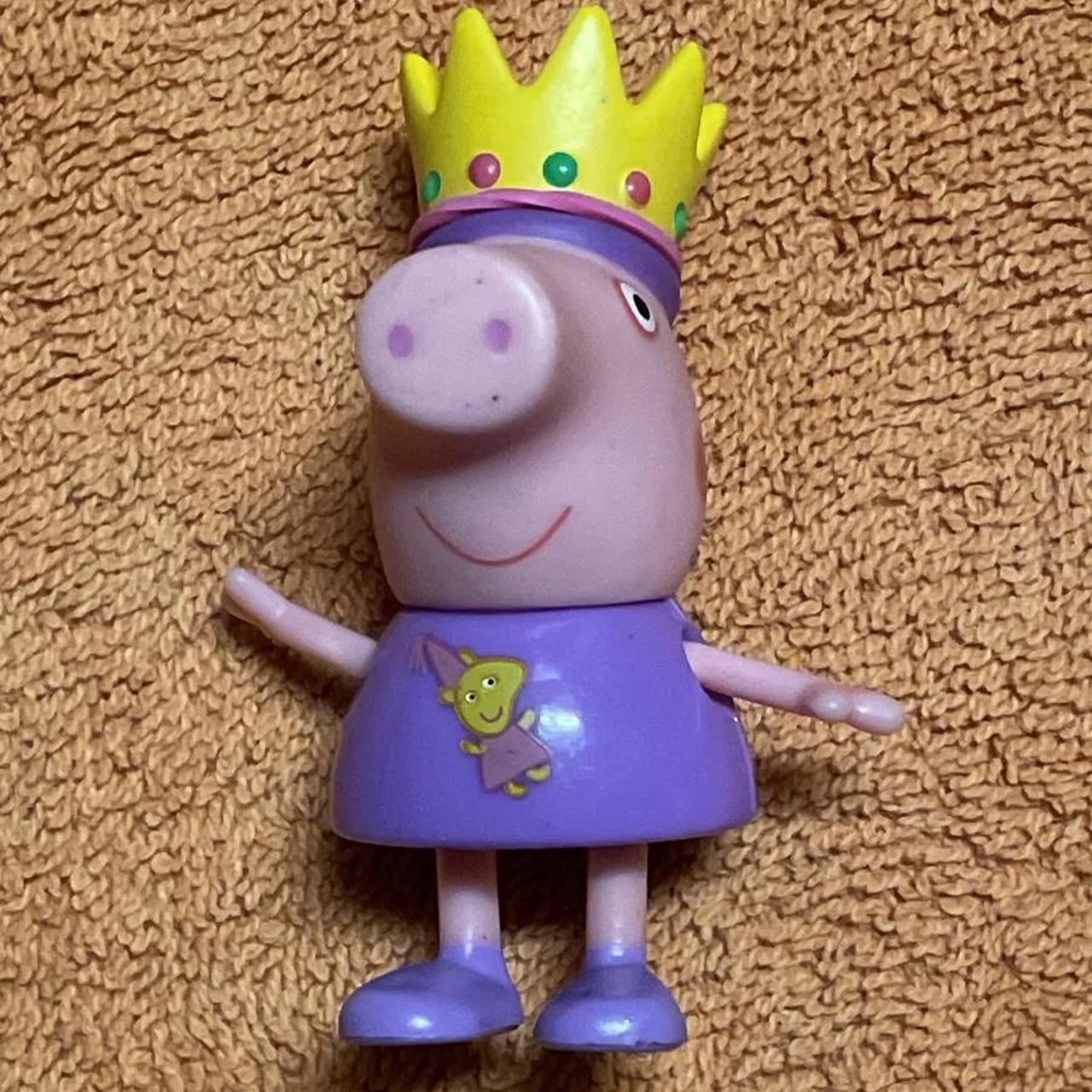 2003 Peppa Pig Royal Court Peppa Pig With Crown Depop