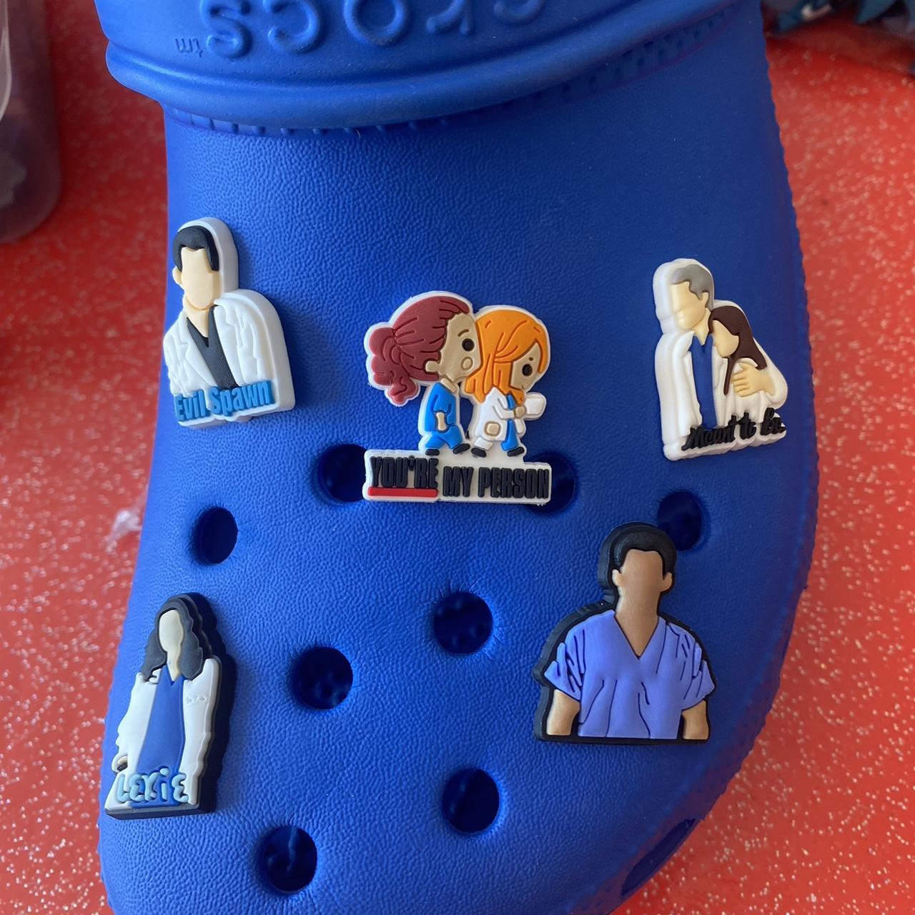 Grey's anatomy croc discount charms