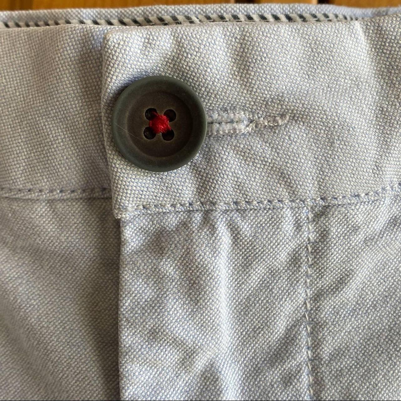 UNTUCKit Mens light blue flat front shorts Sz... Depop