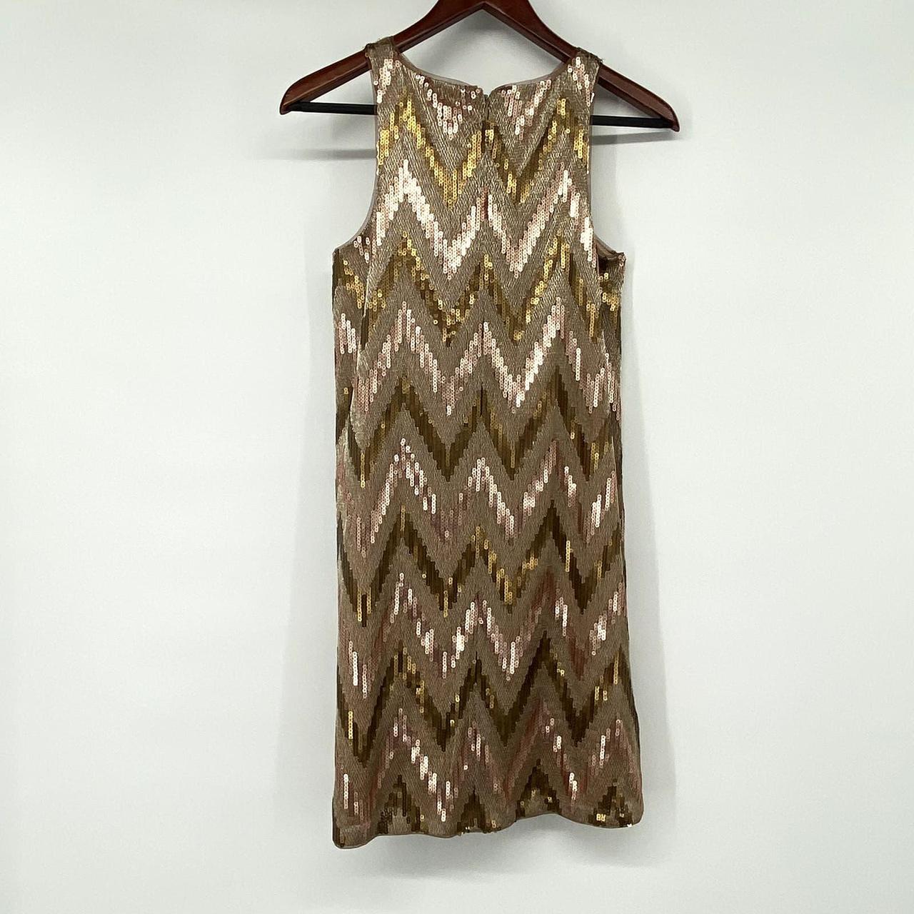 Aidan Mattox Gold Dress