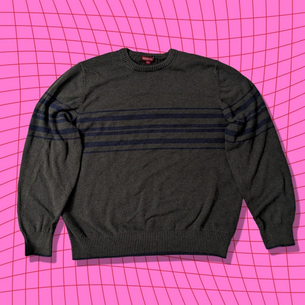 Very nice grunge simple skater pullover sweater in... - Depop