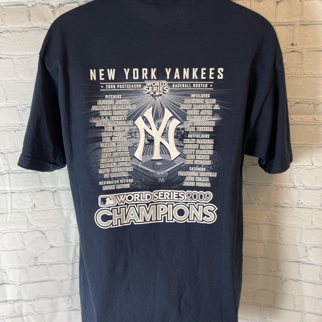 New York Yankees 2009 World Series Jersey adults Xl - Depop