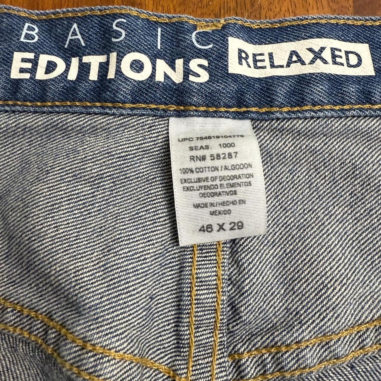 Basic Editions Men's Jeans - Blue - 46" – Basic E… - image 5
