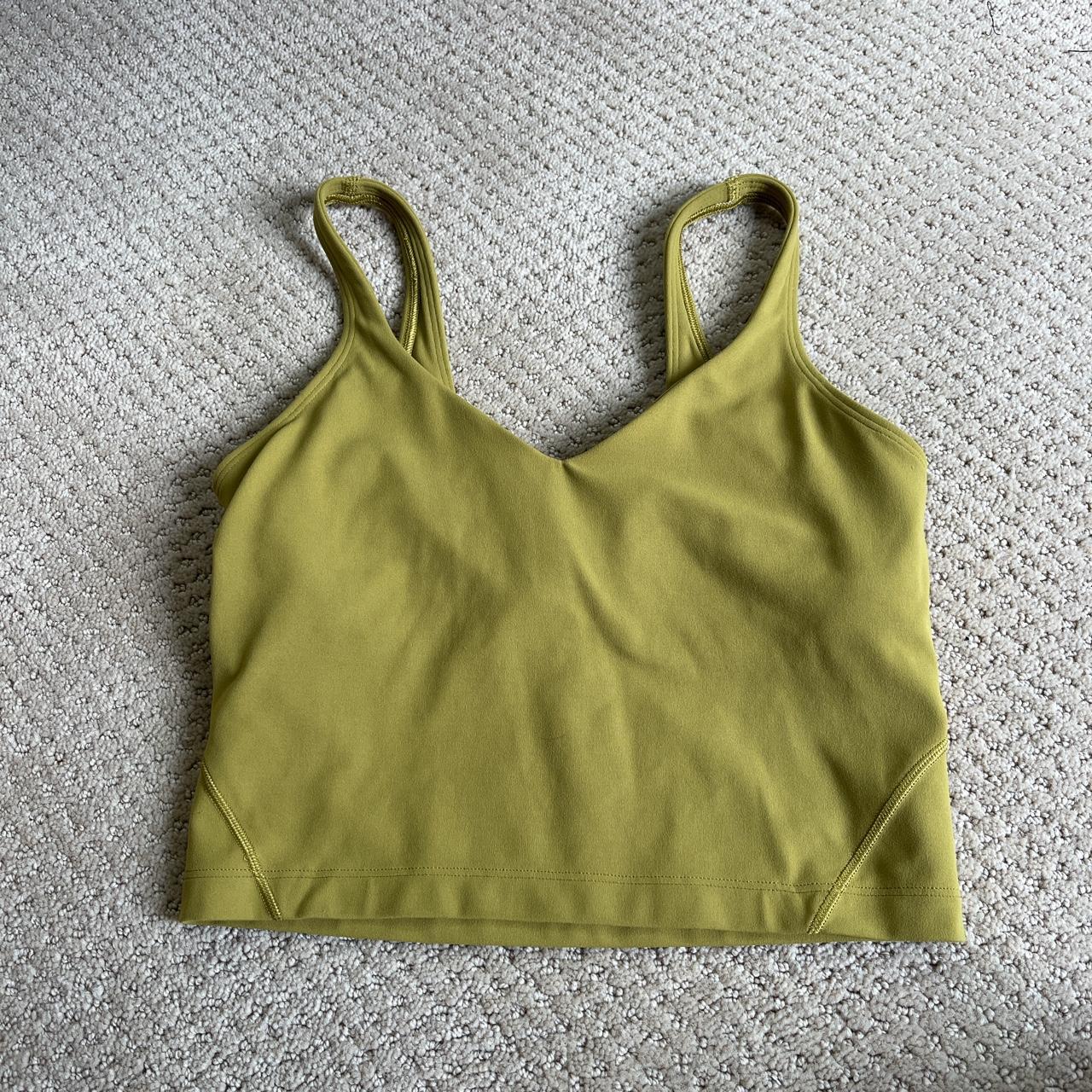 Lululemon align crop tank. never worn. Super cute... - Depop