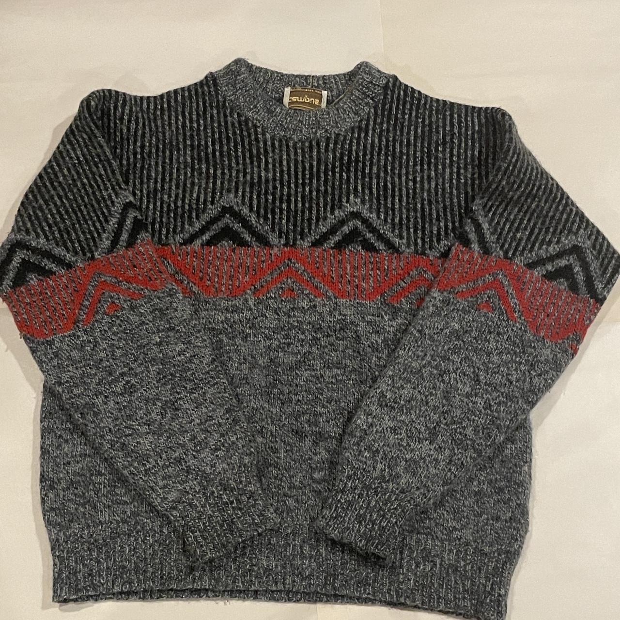 Vintage Grandpa Knit Sweater No flaws except for Depop