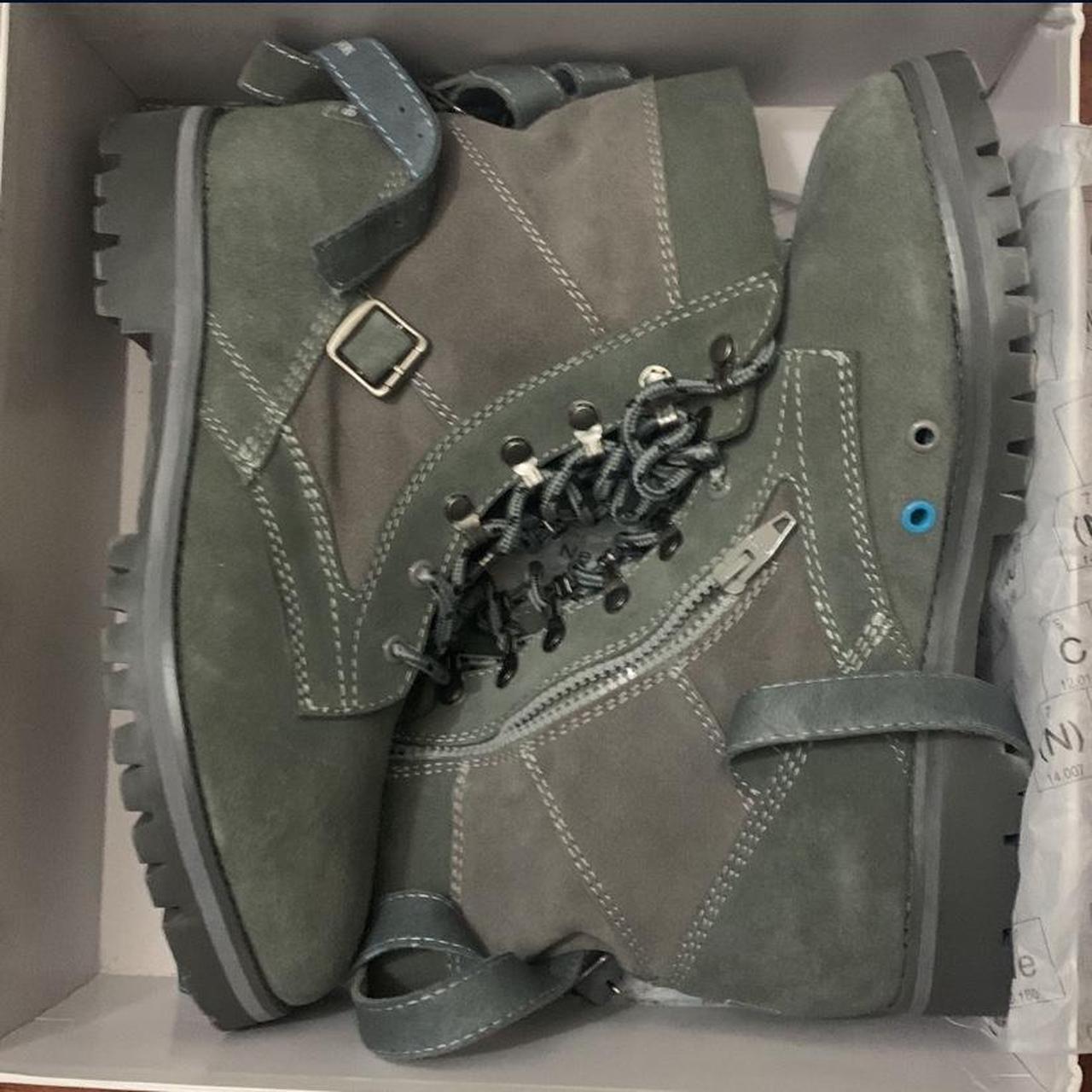 nao海外shopgallery Number nine x C2H4 military boots. Like new | Depop
