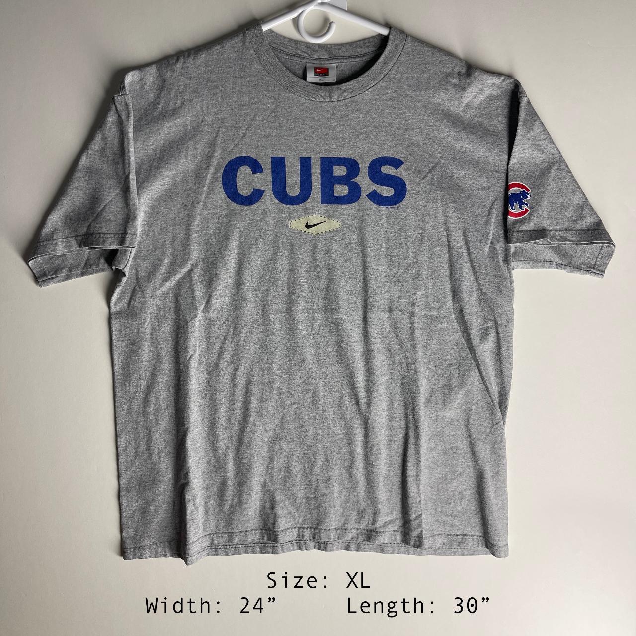 Nike Chicago Cubs T Shirt Womens Size Medium. New.  - Depop