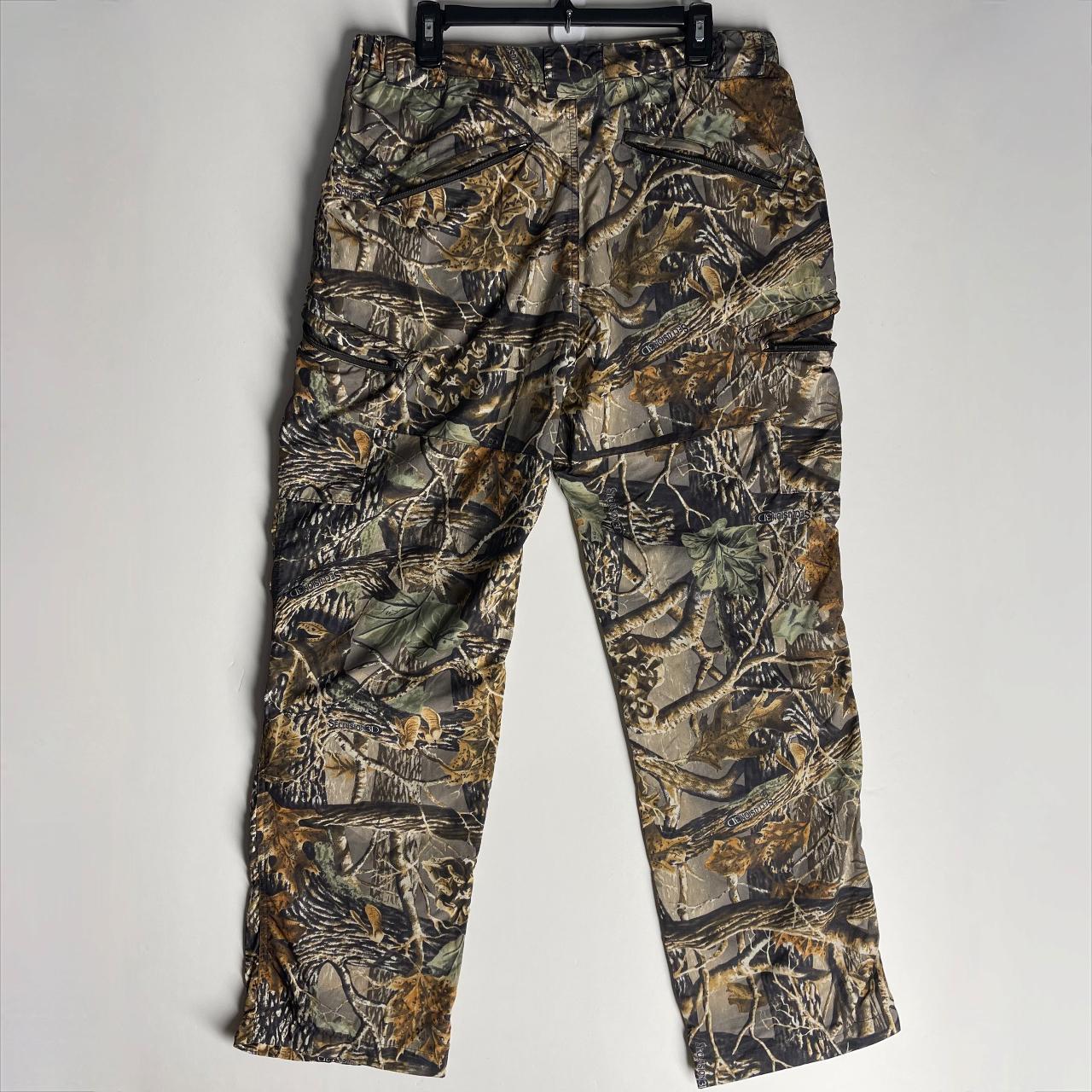 Cabelas Seclusion 3D Camo Cargo Double Knee Pants -... - Depop