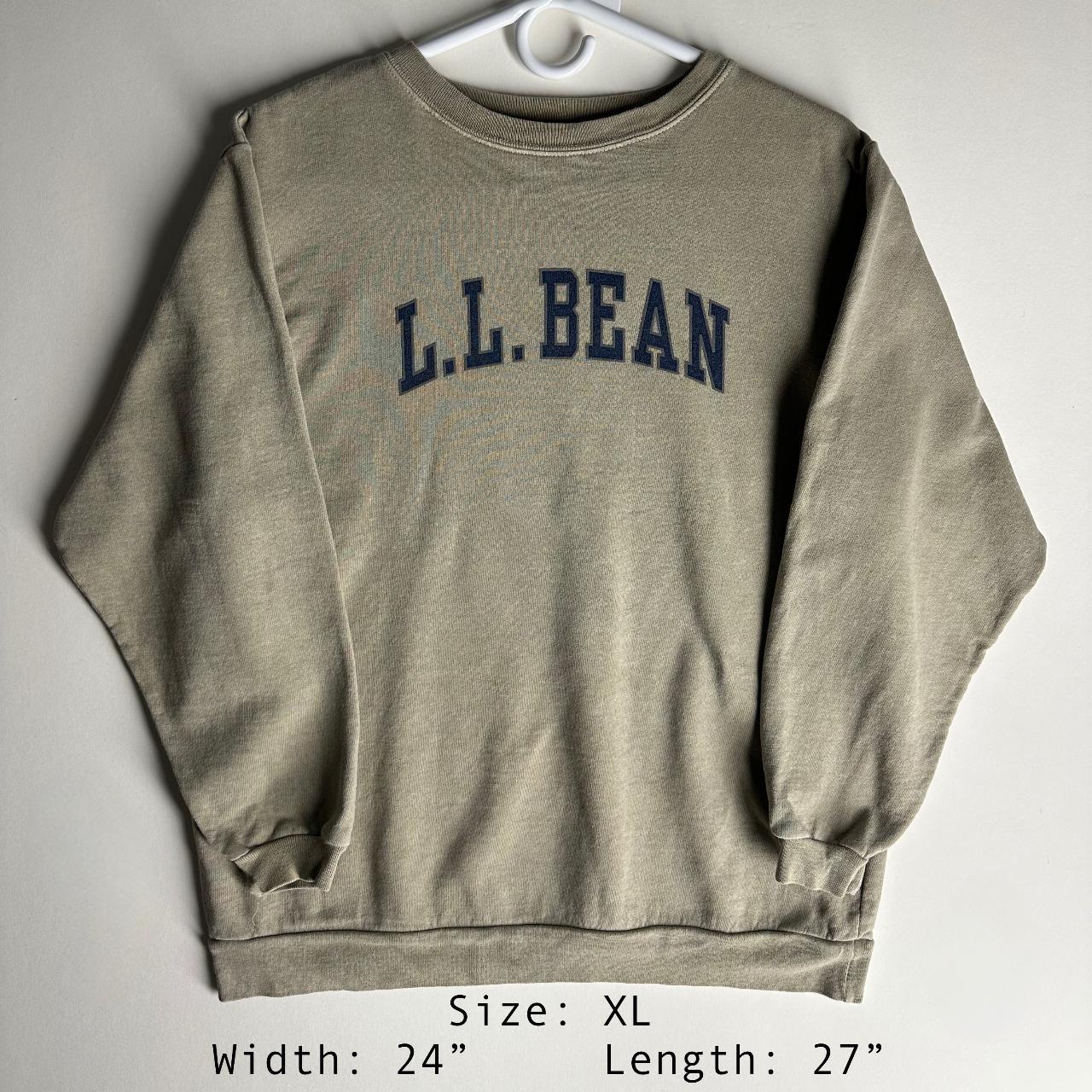 Vintage Bean Tan Spellout Crewneck Made