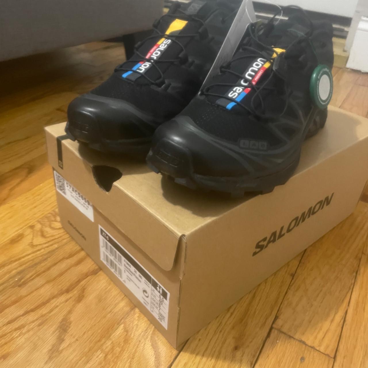 Brand new Salomon XT6 black. Stockx authenticity... Depop