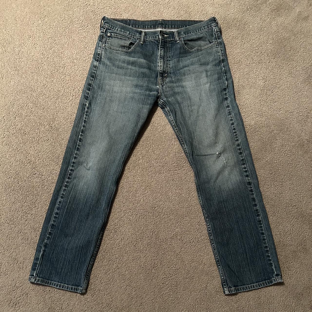 Vintage Levi Stone Wash Jeans size is... - Depop