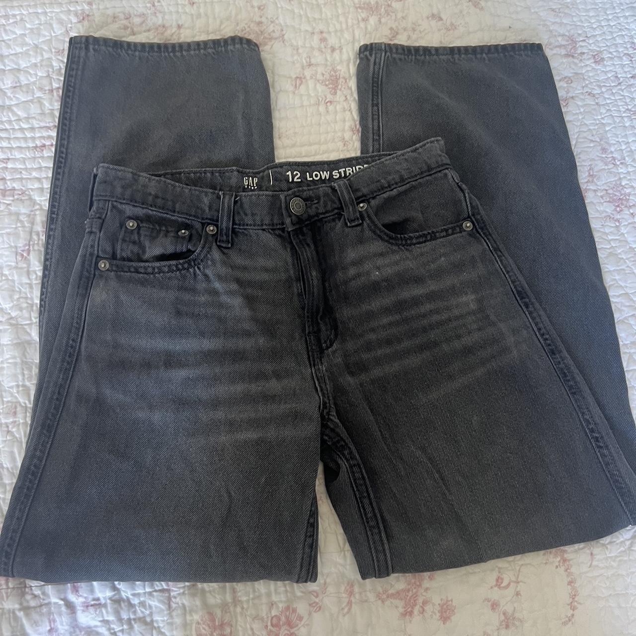 Gap low stride jeans Size 12 but fits a XS Open to... - Depop