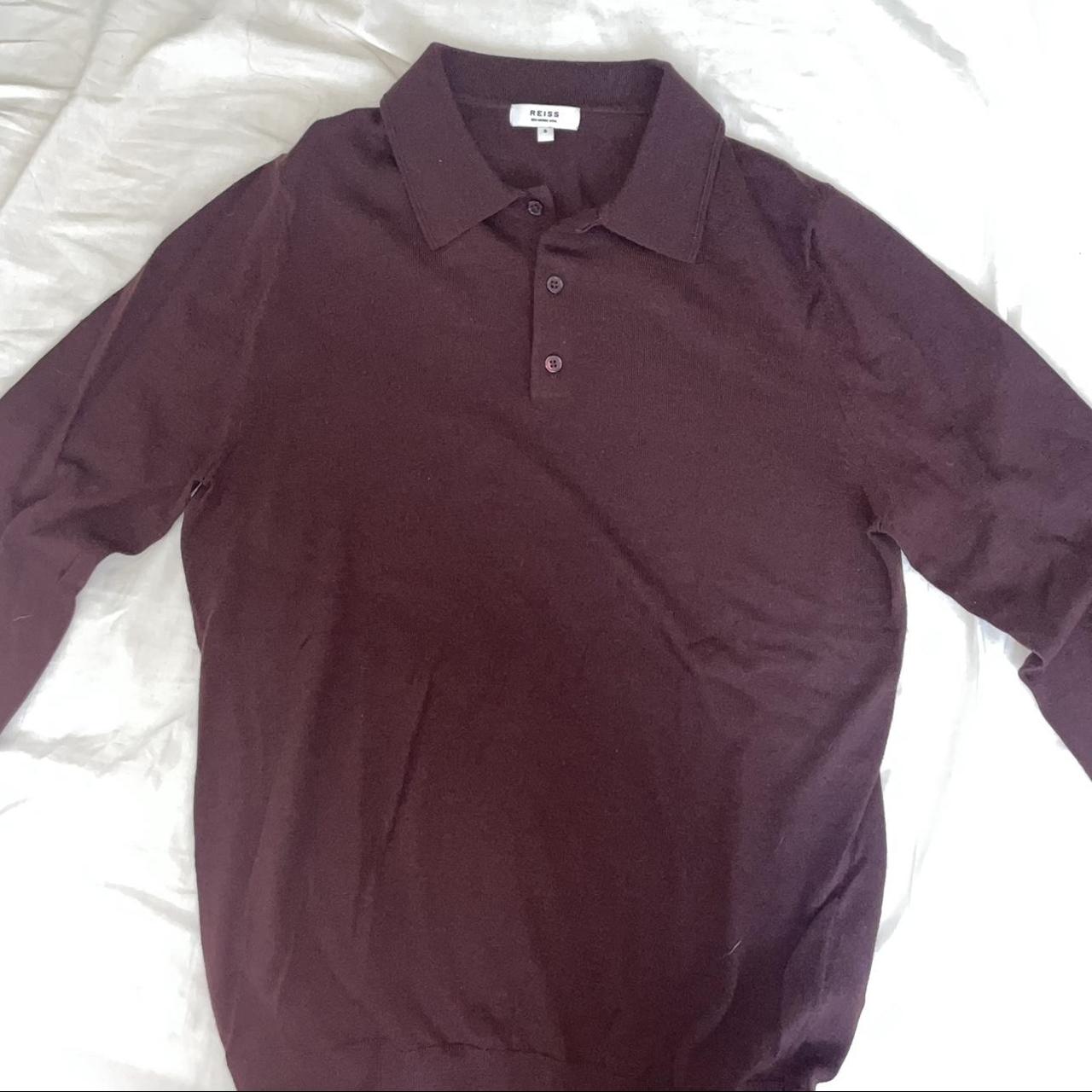 Men’s long sleeve Reiss Polo - Depop