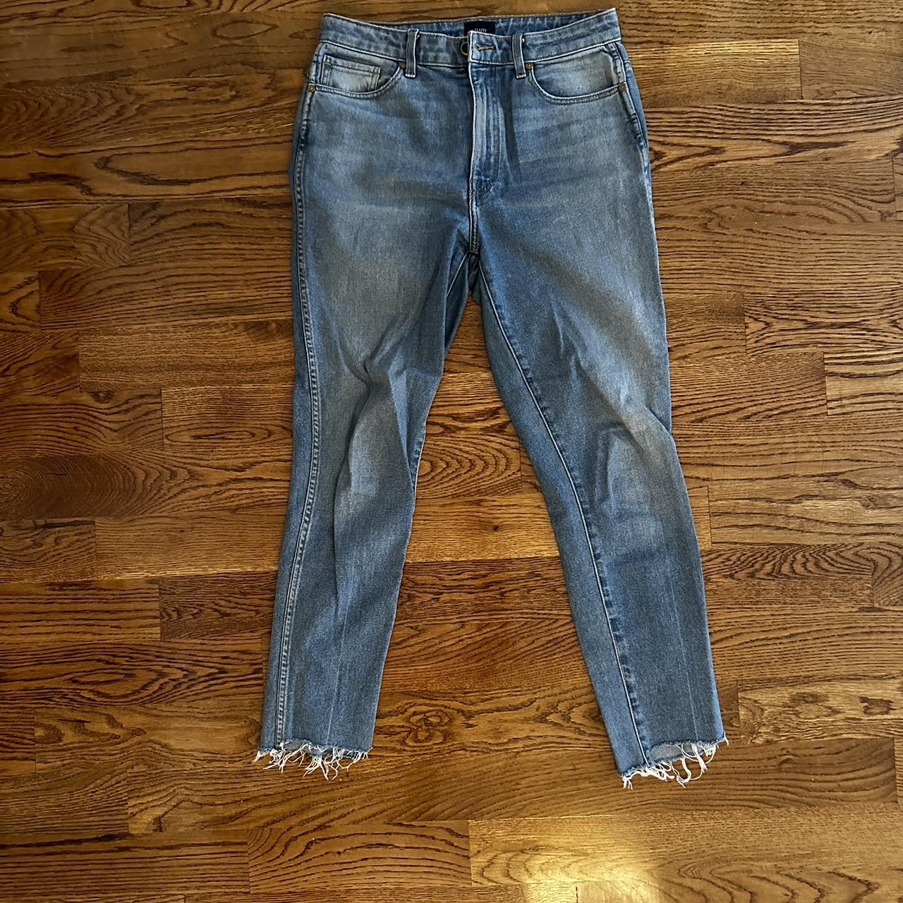 Khaite “Vanessa” Skinny Jeans Size 28 Raw... Depop