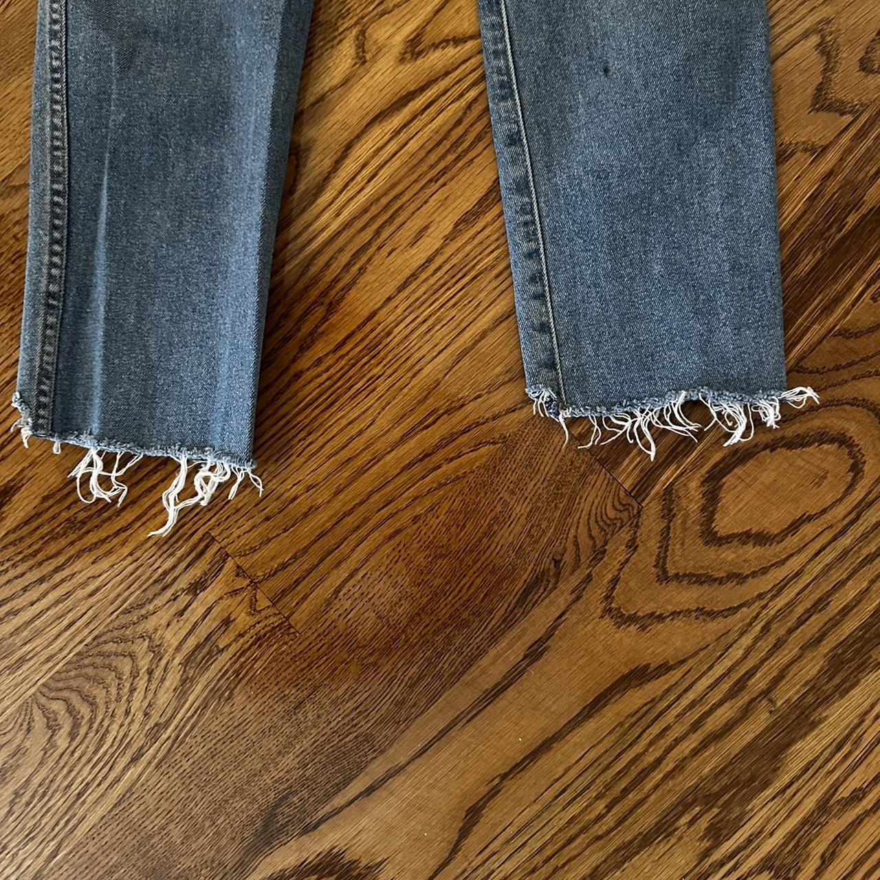 Khaite “Vanessa” Skinny Jeans Size 28 Raw... Depop