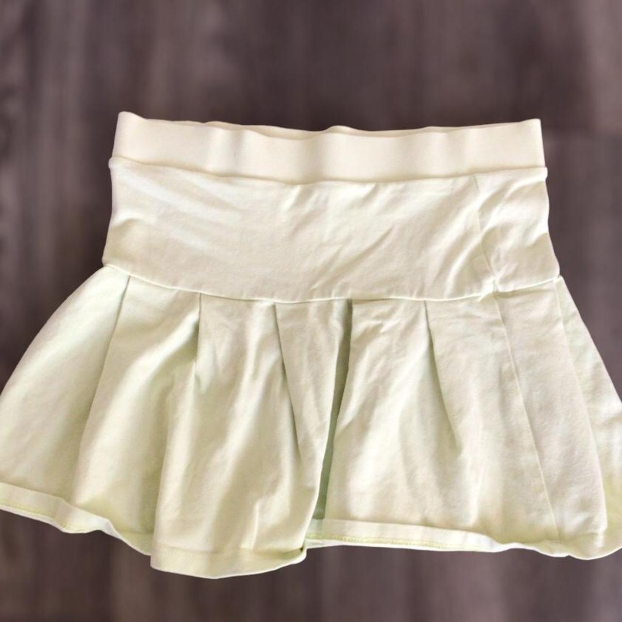 Super cute light green skirt ———— •worn once •no... Depop