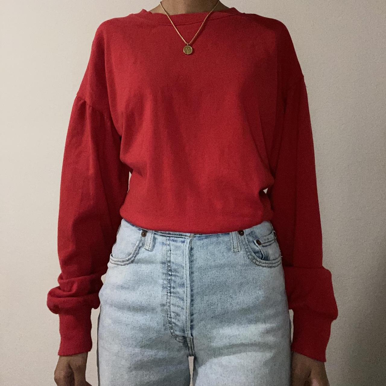 Forever 21 sale red sweatshirt