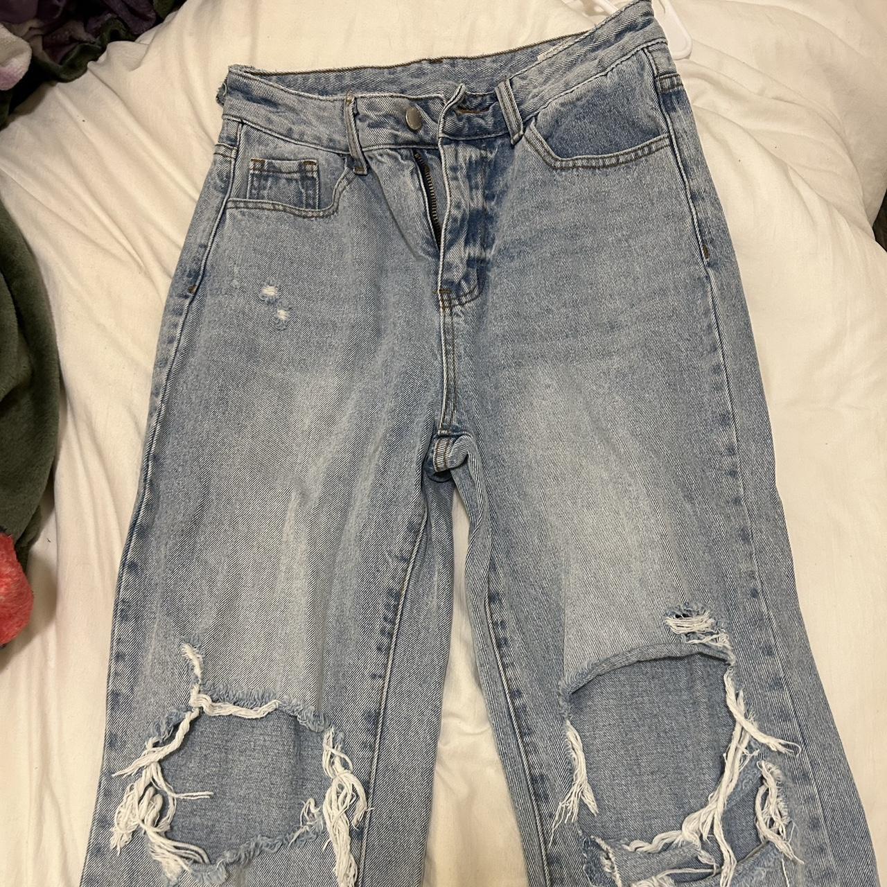 Jeans | SHEIN | size small The waistbands loops... - Depop