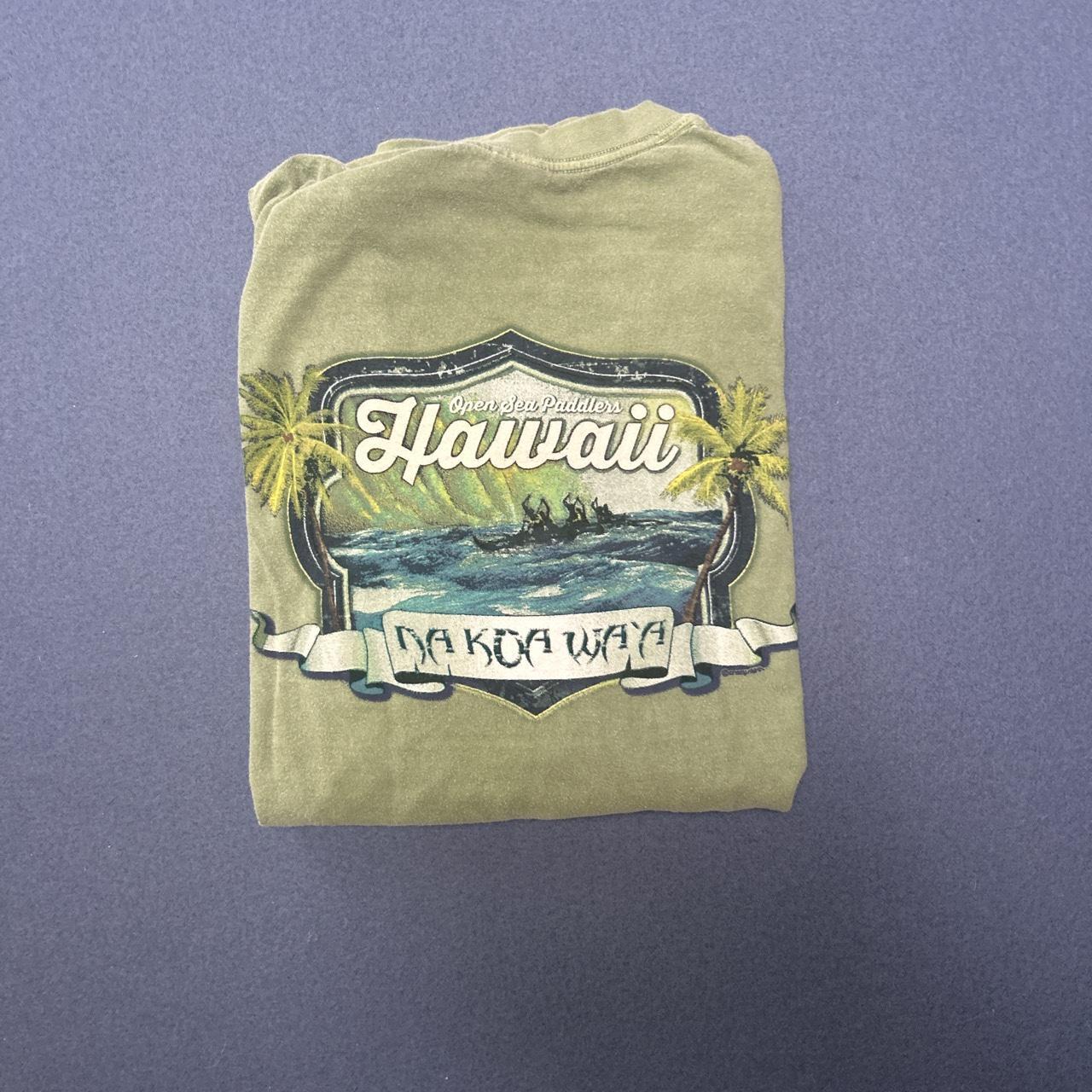Hawaii crazy shirt To leaf dyed XL (Small stain In... Depop